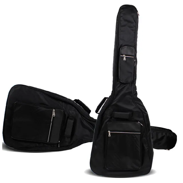 Electric Guitarソフトケース12ミリメートルThick Padding Waterproof Dual Adjustable Shoulder Strap Guitar Case Gig Bag