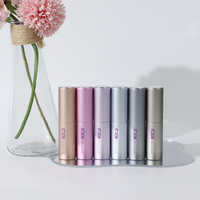 Atomiseur de parfum de voyage à visser 8 ml en aluminium, flacon de parfum rechargeable pour voyage
