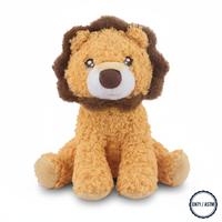 Peluche Lion Personnalisée D King en Gros, Jouet en Peluche Super Doux, Animal en Peluche OEM ODM, Confort pour Bébé, Doublure en Maille Brodé, Certifié CE