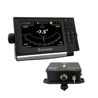 Inclinomètre électronique marin MED Marinelite pour bateaux, inclinomètre numérique haute précision, capteur de déplacement latéral et longitudinal avec affichage