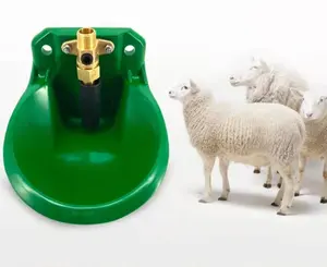 Weiwei Acero inoxidable caballo ganado agua comedero ovejas
