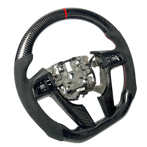 Volante Deportivo <span class=keywords><strong>Universal</strong></span> para COMMODORE HSV E123 / Pontiac G8 2008-2009 / Holden Commodore, Volante de Fibra de Carbono - Product Image 2