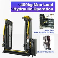 Nueva Mesa Elevadora Eléctrica Hidráulica de Aluminio Tengyun L3B 12V/24V para Reemplazo Universal en Furgonetas/Autos para Personas Mayores o con Discapacidad