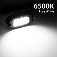 Vente en gros de lampes de roche à LED blanc pur boîtier en alliage d'aluminium 6500K 24EDs néon lumineux 12V étanche pour camions