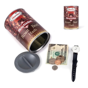 Tarro de Almacenamiento con Compartimento Secreto y Tapa, Caja Fuerte Metálica para Esconder Objetos, Contenedor Oculto, Accesorios para Fumar - Product Image 5