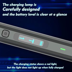 Tournevis électrique 50 en 1, batterie au lithium 10440 500mAh, rechargeable, sans fil, kit de bricolage, éclairage 3LED, moteur à balais 250RPM, couple maximal - Product Image 5