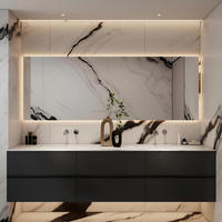 Miroir intelligent LED rectangulaire grand format 70x100 de style moderne, fonctions personnalisées, rétroéclairage, anti-buée, garantie de deux ans, incassable