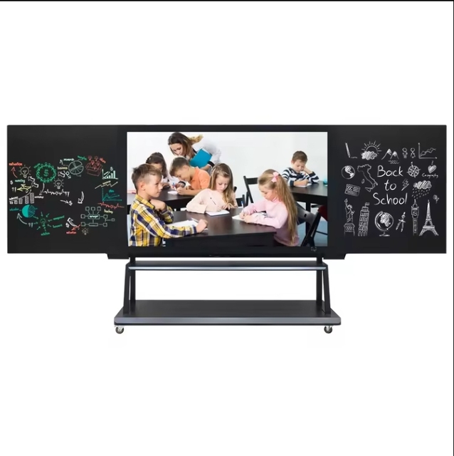 20 Points Digital Electronic Blackboard Interactive Smart Panel Nano Teaching Writing Sliding LCD Board Wall Mounted for Kids
