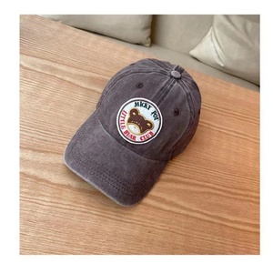 Casquette de baseball <span class=keywords><strong>rose</strong></span> délavée, réglable, mignonne, avec logo brodé, calotte souple, tendance, effet visage mince, style vintage, pour grandes têtes - Product Image 5