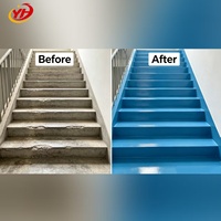 Revestimiento Epóxico de Dos Componentes para Pisos Yongxing, Multicolor, para Acero, Madera y Concreto, Autonivelante, Antipolvo y Resistente al Desgaste