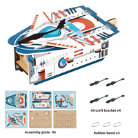 Catapulte d'avion Porte-avions Simulateur de décollage Science & Education Physique Kit d'Apprentissage Plastique