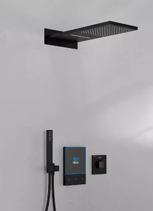 ชุดฝักบัวดิจิตอล Xinxi Smart All-copper Light Luxury Technology พร้อมจอแสดงผล รุ่น FL-b014 แบบเรนชาวเวอร์และวอเตอร์ฟอลล์ - Product Image 4