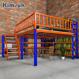 Rak gudang penyimpanan industri tugas berat sistem Racking palet loteng Mezzanine lantai Platform - Product Image 2
