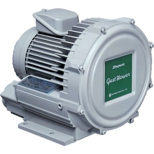 Souffleur Showa Gust U2V-220, haute pression, moteur électrique IE3, triphasé 200V, flux vortex, construction métallique - Product Image 1