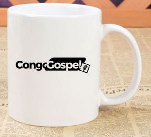 Tasses en céramique réutilisables blanches écologiques SWT, vente en gros, avec fond en liège, tasse à café en céramique - Product Image 1