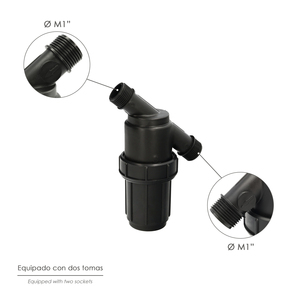 Filtro a Rete Interna da 1 Pollice per Sistema di Irrigazione a Goccia (100 Mesh) - Product Image 3
