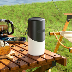 Altavoz Bluetooth Económico para el Hogar, Altavoces Delgados y Baratos con Luz RGB y Asa - Product Image 4