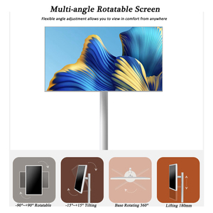 Televisor LED Inteligente Portátil de 32 Pulgadas Recargable Full HD Android 13 Móvil con Cámara de 5MP, Señalización Digital y Pantalla LCD Android - Product Image 2