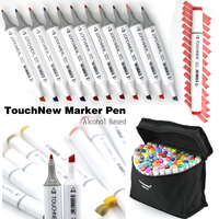 168 couleurs de feutres de dessin pour artistes, pour anime, croquis, coloriage, fournitures artistiques, ensemble de feutres de dessin pour enfants