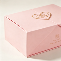Boîte cadeau rigide en carton avec fermeture magnétique personnalisée pour perruques et cosmétiques, avec des matériaux écologiques et un design de logo personnalisé