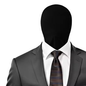 Máscara Facial Completa Negra JX para Halloween, Capucha para Adultos, Cabeza sin Rostro, Tela Morph - Product Image 2