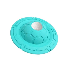 Jouet à mâcher UFO écologique pour chiens, nouvelle conception, balle de distribution de friandises IQ, jouet à mâcher en caoutchouc pour le nettoyage des dents, vente chaude - Product Image 4