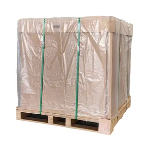 Large 1000 Liters Liquid Packaging Box Paper Ibc Tank For Milk With Aluminum Foil Aseptic Bag
