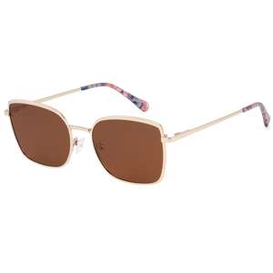 Gafas de Sol Cuadradas Unisex, Montura Metálica, Lentes Degradadas, 100% Protección UV, Estilo Casual para Adultos, Hombres y Mujeres - Product Image 4
