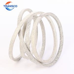 <span class=keywords><strong>Courroie</strong></span> de remplacement pour plateau de tondeuse à gazon 42 pouces, en caoutchouc robuste et <span class=keywords><strong>courroie</strong></span> d'entraînement enveloppée pour tondeuse autoportée et équipement de jardinage - Product Image 1