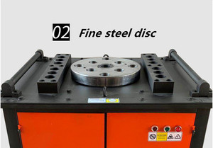 Dobladora de Varillas Automática GW40, Máquina para Doblar Barras de Acero para Construcción, Procesamiento de Aluminio, Nueva y Usada Disponible - Product Image 3