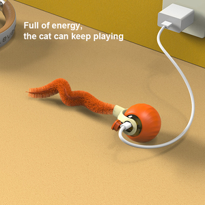 Cute Smart New Hot Motion Activate Rolling Toy Automatic Moving <b>Exercise</b> USB Smart Interactive <b>ABS</b> 3.5cm - Product Image 5