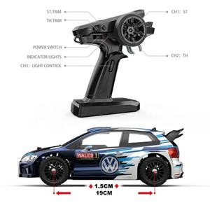 Nouvelle voiture de rallye RC MJX Hyper Go 1/14 échelle 4WD, châssis métallique, moteur brushless, gyroscope G3, lumières LED - Product Image 6