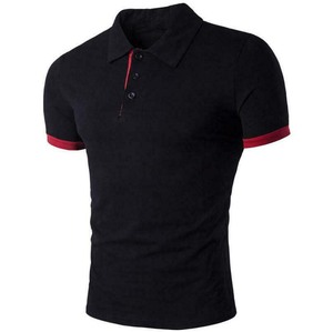 Camiseta de Golf para Hombre con Logotipo Personalizado Bordado, Transpirable, de Algodón Comprimido y Fibra de Bambú, Informal, de Manga Corta, Talla Grande - Product Image 5