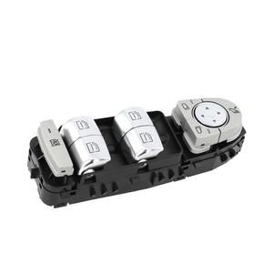 Boutons d'interrupteur de lève-vitre électrique A2059056811 pour véhicules Mercedes-Benz, nouveau matériau ABS, 12V, pièces automobiles transfrontalières - Product Image 1
