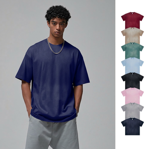 T-shirt Homme Grande Taille Écologique Respirant 200g 100% Coton avec Logo Frontal – Vente en Gros Fabricant - Product Image 3