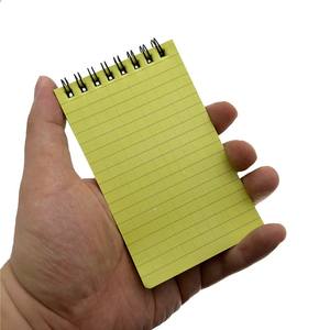 Pocket Horizontal Grid Stone Paper <b>Notebook</b>, Waterproof <b>Mini</b> Spiral <b>Notebook</b>, Custom Advertising Logo Printing Available - Product Image 4