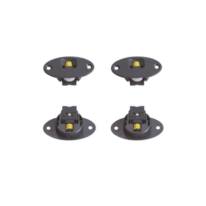 TMO1 Type Léger <span class=keywords><strong>Placard</strong></span> Penderie En Plastique rouleau de <span class=keywords><strong>Porte</strong></span> Coulissante Raccords - Product Image 1