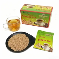 Thé au gingembre et aux dattes rouges, boisson instantanée en sachets individuels, thé au gingembre avec jujube