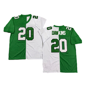 Maillot de rugby vintage pour homme, style cousu, Harold Carmichael, Brian Dawkins, Eric Allen, Wilbert Montgomery, tailles S-3XL, livraison rapide - Product Image 2