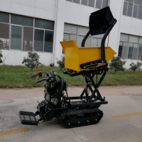 Mini Transporter Selbst laden der 500kg Mini Dumper Crawler Mini Dumper Truck zu verkaufen