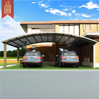 Abri de stockage extérieur préfabriqué structure métallique légère en acier construction bâtiment entrepôt prix Abri d'auto