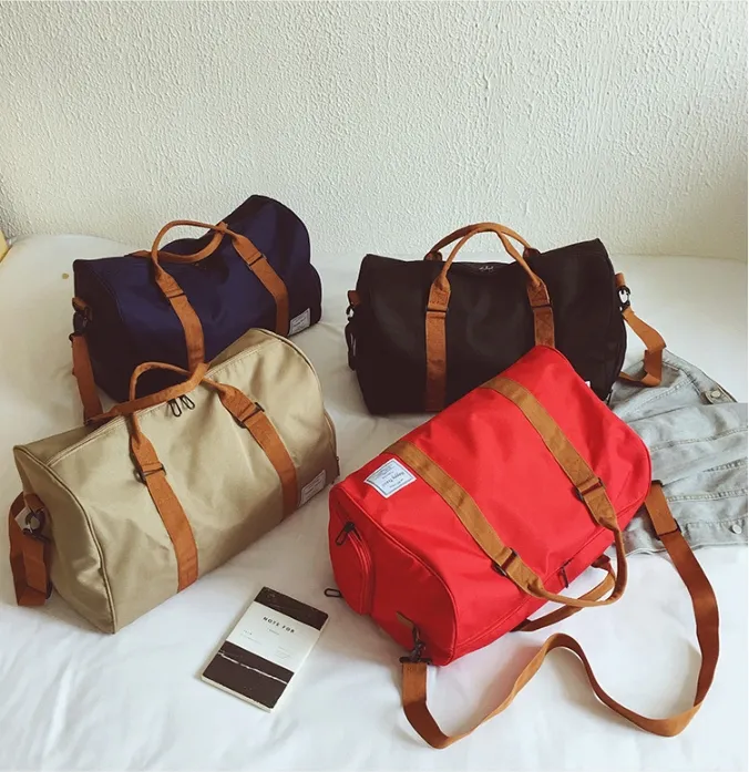 Wholesale New Style Fitness Bag Fashion Luggage Leisure Sports Handbag Cheap Customized Travel Woman Brand Bag