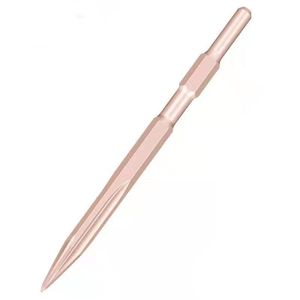 Direktvertrieb Großhandel Hochwertige CR-Marke Selbstschärfende Bohrhammer-Meißel 17mm Schaft Sechskant 0810 Spitze - Product Image 1