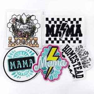 แผ่นปักลายแม่แบบรีดติดสำหรับตกแต่ง - Product Image 1