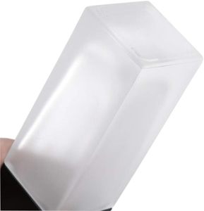 Wholesale 20ml 30ml 50ml Empty Square Cosmetic Packaging Frosted Liquid Foundation Glass Bottle with Matte Cap - Product Image 2