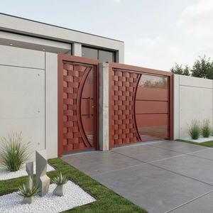 <span class=keywords><strong>ประตู</strong></span><span class=keywords><strong>รั้ว</strong></span>บ้านและประตูโรงรถแบบอัตโนมัติชุบสังกะสีทันสมัยยอดนิยมในเมืองริยาด ซาอุดีอาระเบีย ตะวันออกกลาง - Product Image 5