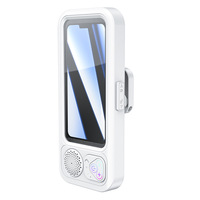 Haut-parleur Bluetooth universel étanche avec technologie de contrôle tactile ultra-réactive pour salle de bain et étui de téléphone portable