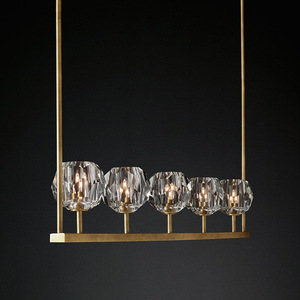 <span class=keywords><strong>Pantheon</strong></span> Atlantis borla cadena de hierro iluminación regulable LED lámpara colgante gran candelabro decorativo para casa Hotel y boda - Product Image 5