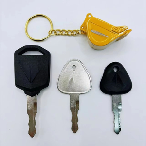 กุญแจสตาร์ท 2 ดอก สำหรับรถขุด <span class=keywords><strong>888</strong></span> รุ่น 5560 75 135 205 215 กุญแจสตาร์ทอเนกประสงค์ พร้อมพวงกุญแจ - Product Image 1
