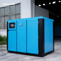 Compresseur d'air à vis lubrifié LOGICAIR 12 bars, faible bruit, économe en énergie, 220V monophasé 60Hz 150psi, usage industriel intensif